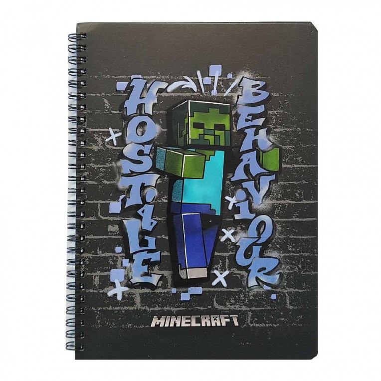 Spiral Notebook Minecraft B5 2...