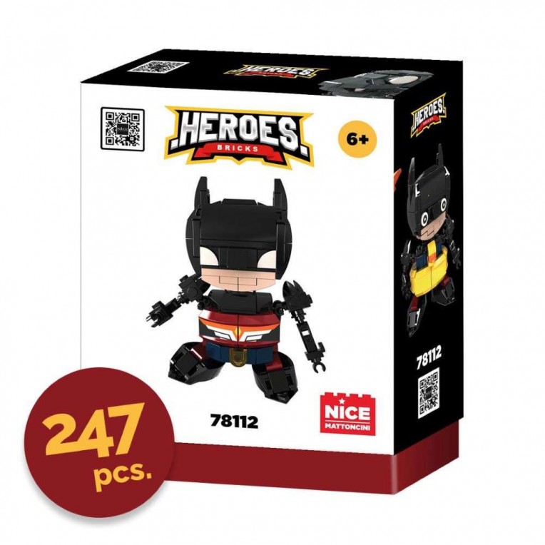 Nice Bricks Heroes Series Black Mask...