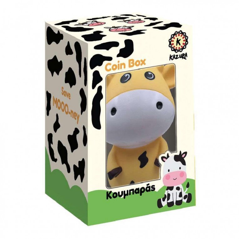 Kazura Coin Box Cow Yellow (000710007)