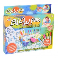Blow Pens Painting Set with...