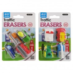 Traffic Erasers Set - 2...