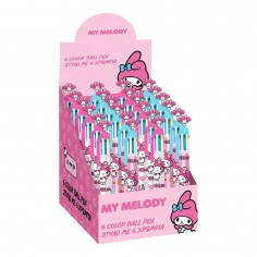Στυλό με 6 Χρώματα Sanrio...