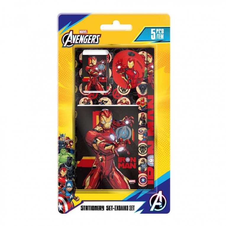 Σχολικό Σετ Marvel Avengers Iron Man...