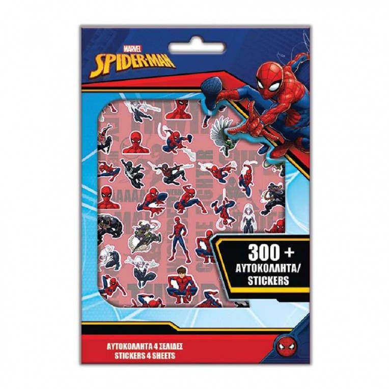 Stickers Block with 300pcs Spider-Man...