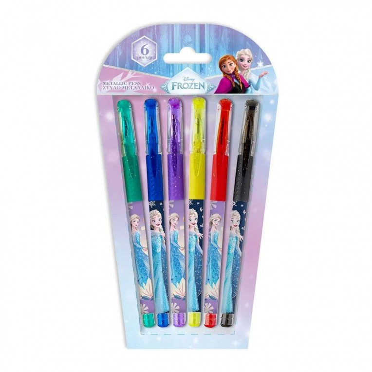 Set Metallic Pens Disney Frozen in...