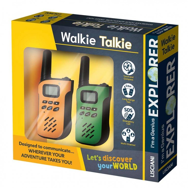 I'm A Genius Explorer Walkie Talkie...