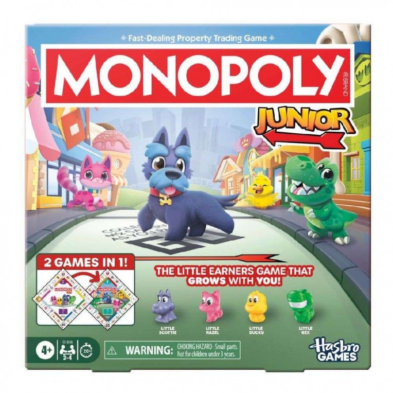 Επιτραπέζιο Monopoly Junior 2 σε 1...