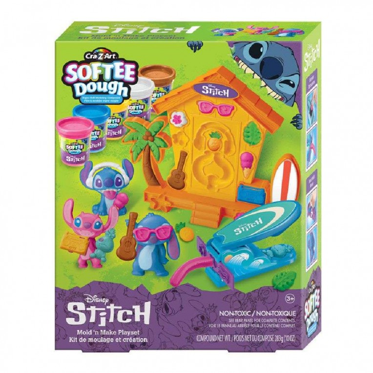 Cra-Z-Art Softee Dough Disney Stitch...