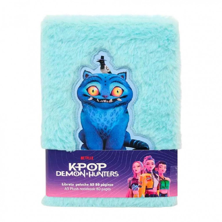 Plush Notebook K-Pop Demon Hunters...
