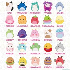 Squishmallows Σετ 25 Μίνι... 2