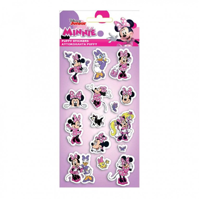Stickers Puffy Disney Minnie Mouse...