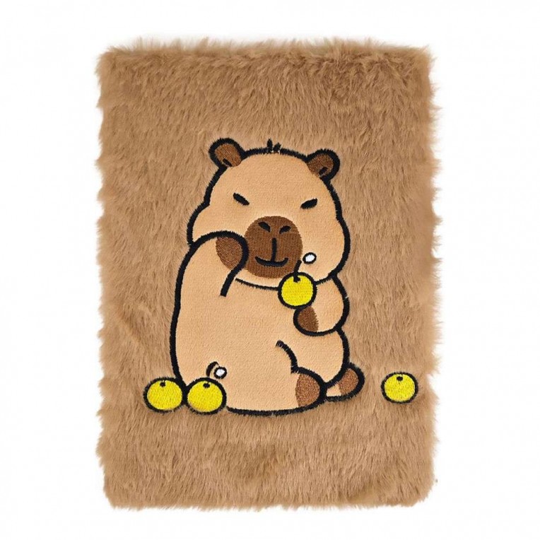 Kazura Plush Notebook Capybara...