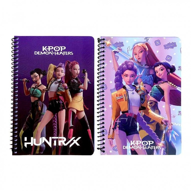 Spiral Notebook K-Pop Demon Hunters...