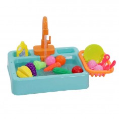 Kitchen Sink with Water and...