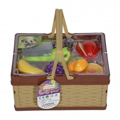 Picnic Basket with Cutted...
