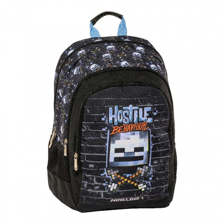 Organized Backpack Minecraft Wall...