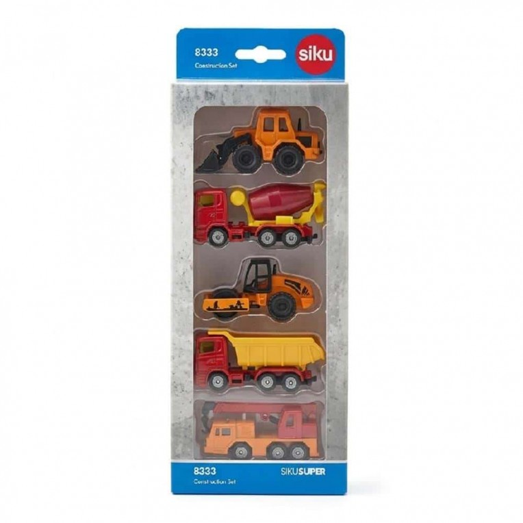 Siku Set of 5 Construction Vehicles...
