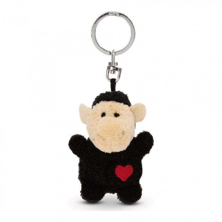 NICI Plush Keychain Black Sheep with...