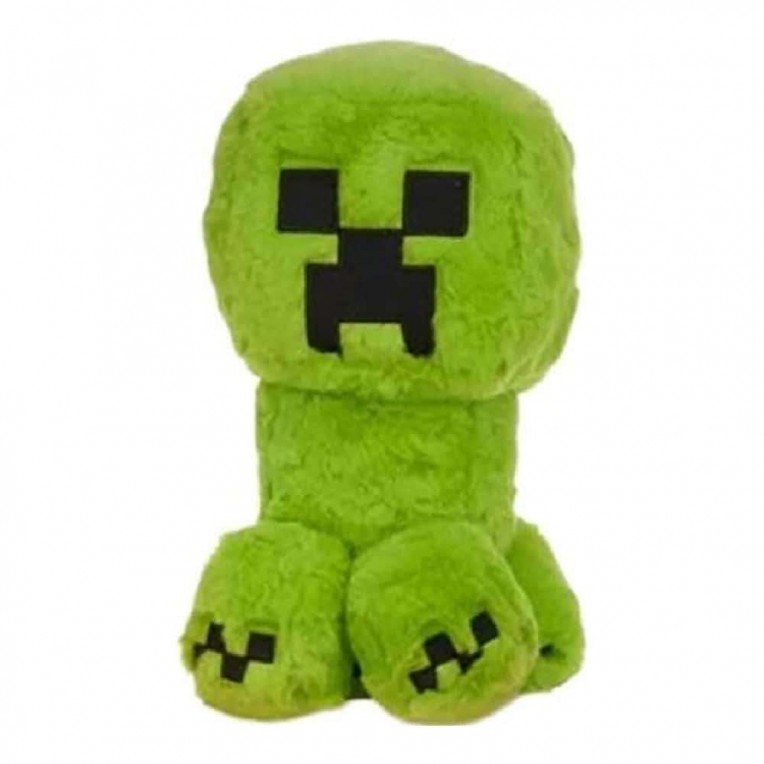 Plush Minecraft Fluffy Creeper 30cm...