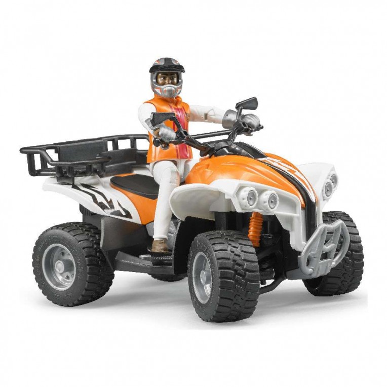 Bruder Quad with Driver Figure...