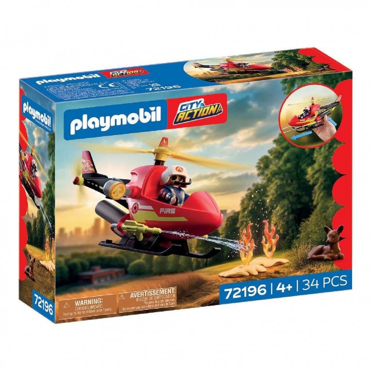 Playmobil City Action Ελικόπτερο...