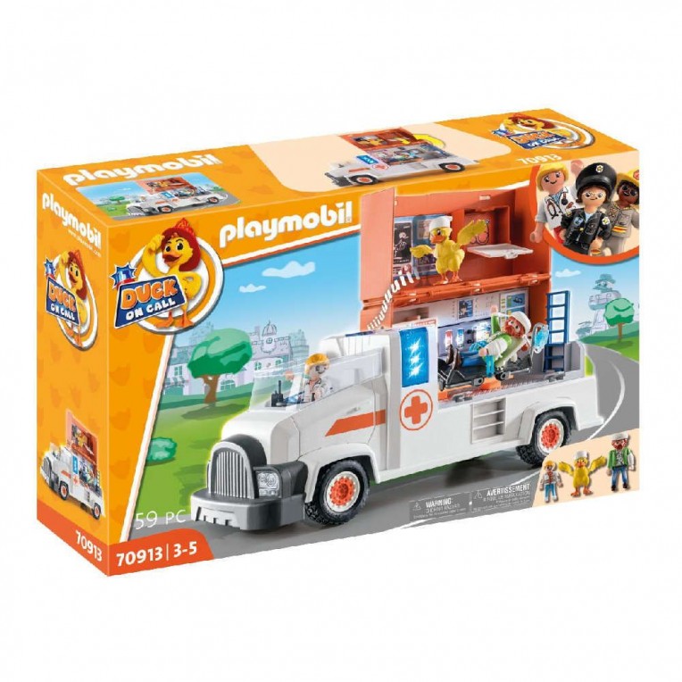 Playmobil Duck on Call Ambulance (70913)