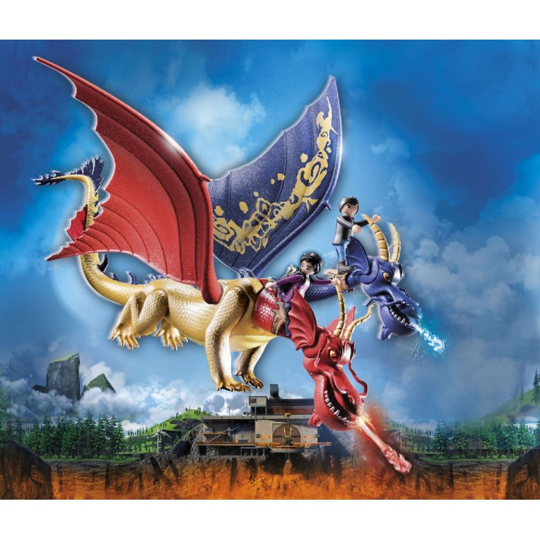 Playmobil Dragons The Nine Realms: Wu & Wei with Jun (71080)