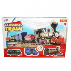 Train with 4 Wagons and...