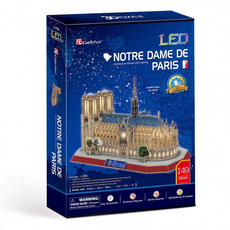 CubicFun 3D Παζλ Notre Dame De Paris...