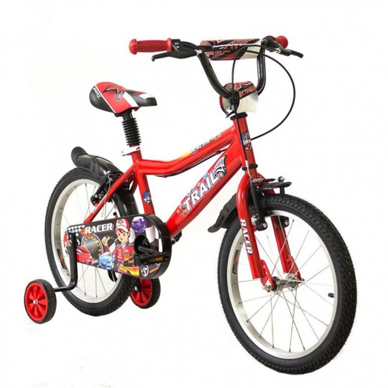 Bicycle 18" Trail Racer Red