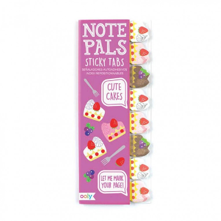 Note Pals Sticky Tabs Cute Cakes