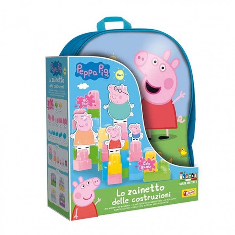 Baby Blocks with Backpack Peppa Pig...