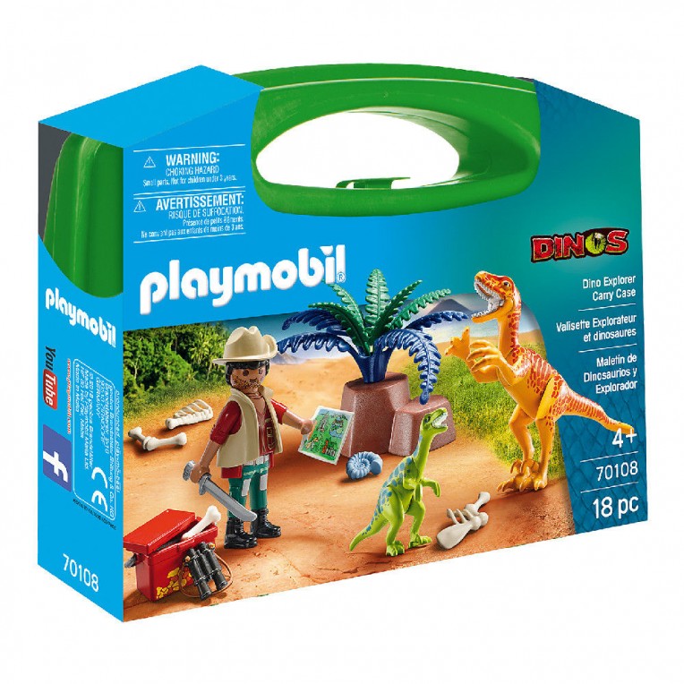 Playmobil Dinos Dino Explorer Carry...