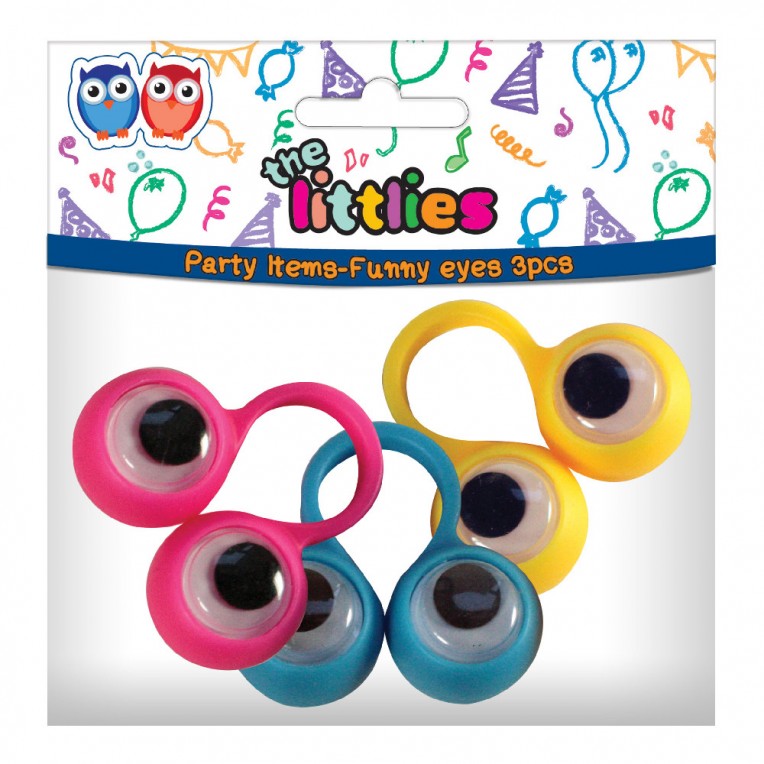 The Littlies Party Items Funny Eyes...