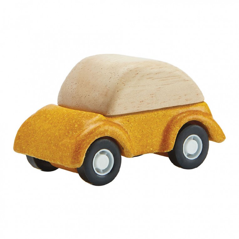 Plan Toys Yellow Car (6282)
