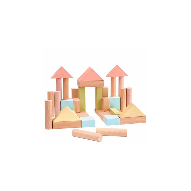 Plan Toys Wooden Blocks 40pcs (5507)
