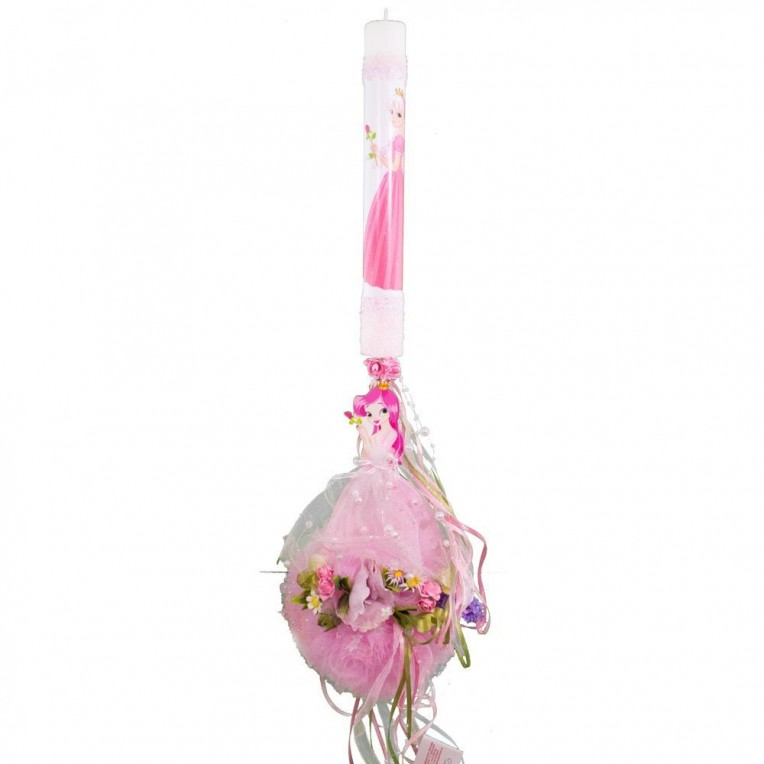 Easter Candle Pendant Wooden Princess...