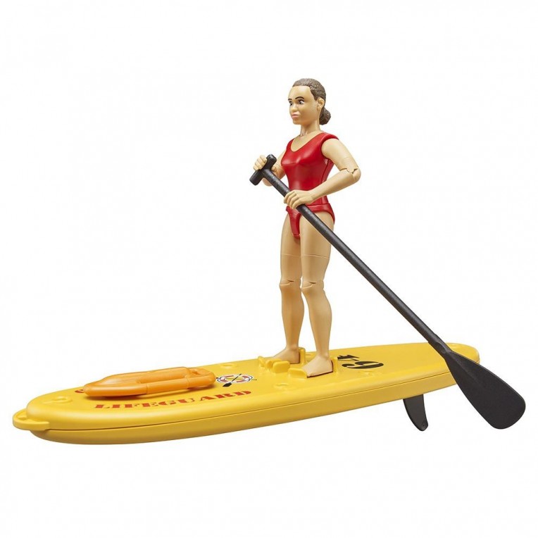 Bruder Lifeguard with Stand-Up Paddle...