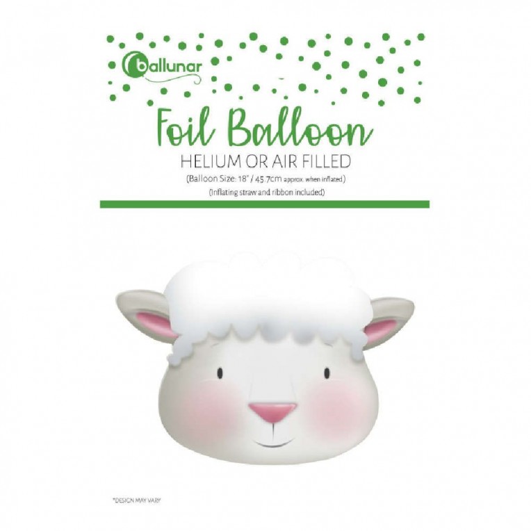 Foil Balloon Easter Lamb (30207-E3C)