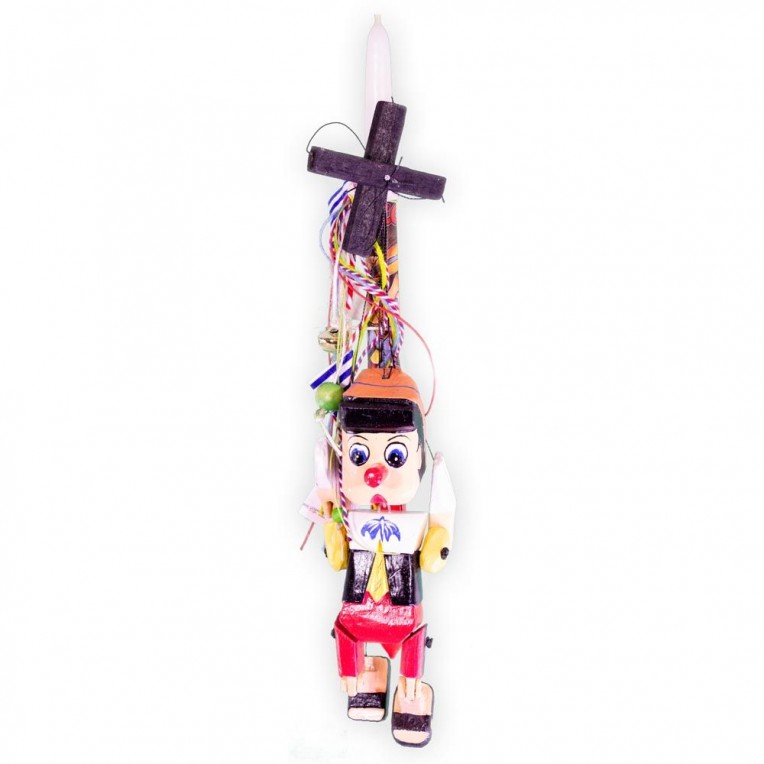 Easter Candle Puppet Pinocchio -...