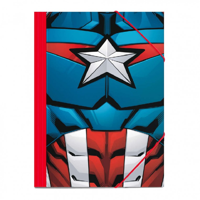 Paper Folder with Bands Marvel...