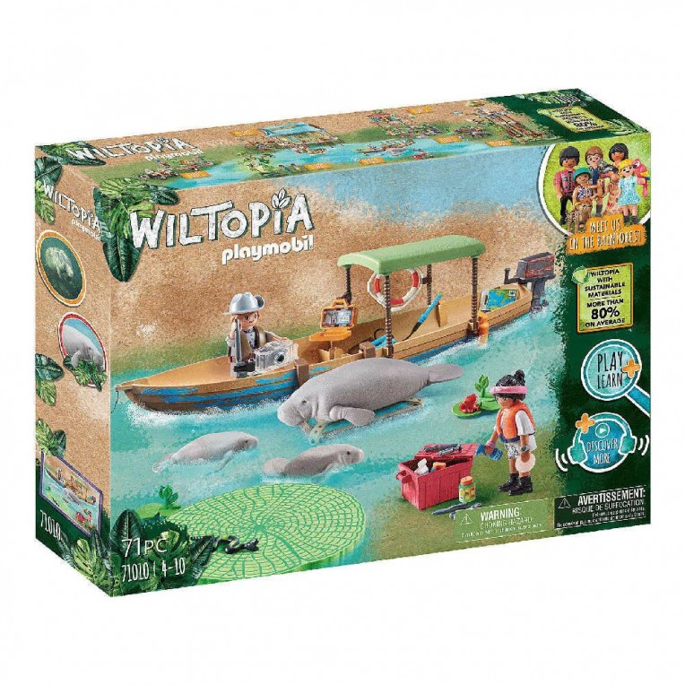 Playmobil Wiltopia Boat Trip to the...