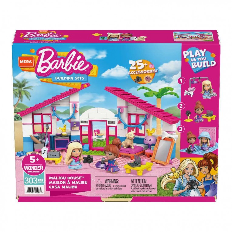Mega Construx Barbie Σπίτι Malibu...