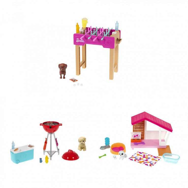 Barbie Mini Playset - 3 Designs (GRG75)