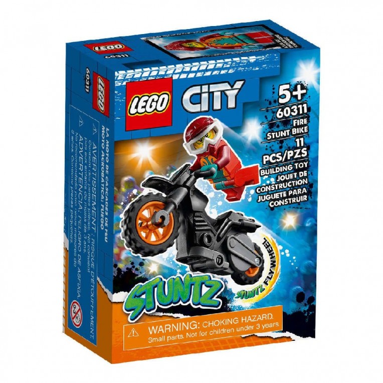 LEGO City Fire Stunt Bike (60311)