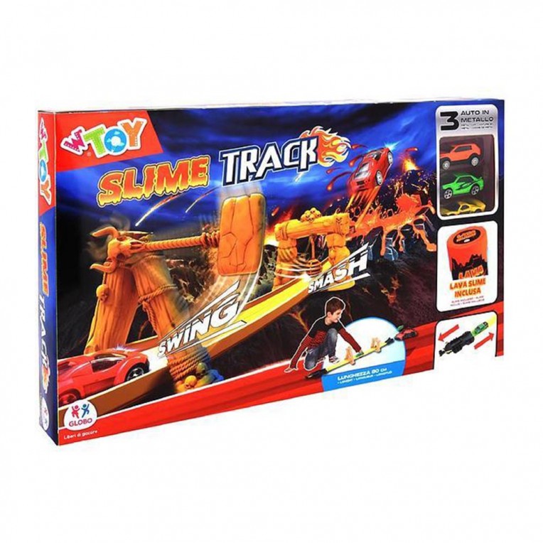 W΄Toy Lava Slime Track with 3 Cars...