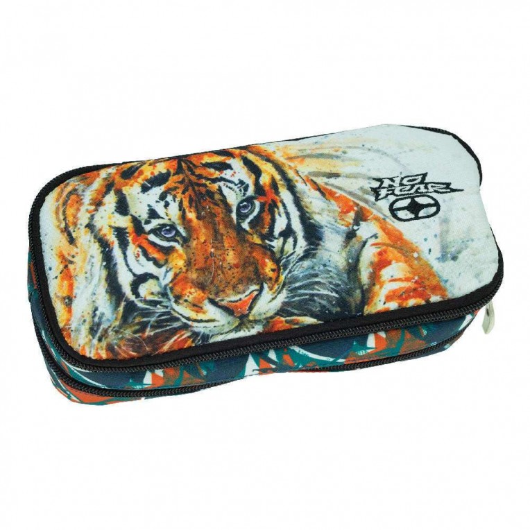 Pencil Case No Fear Asia Tiger...