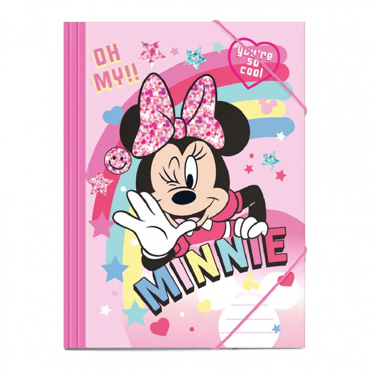Paper Folder with Bands Disney Minnie...
