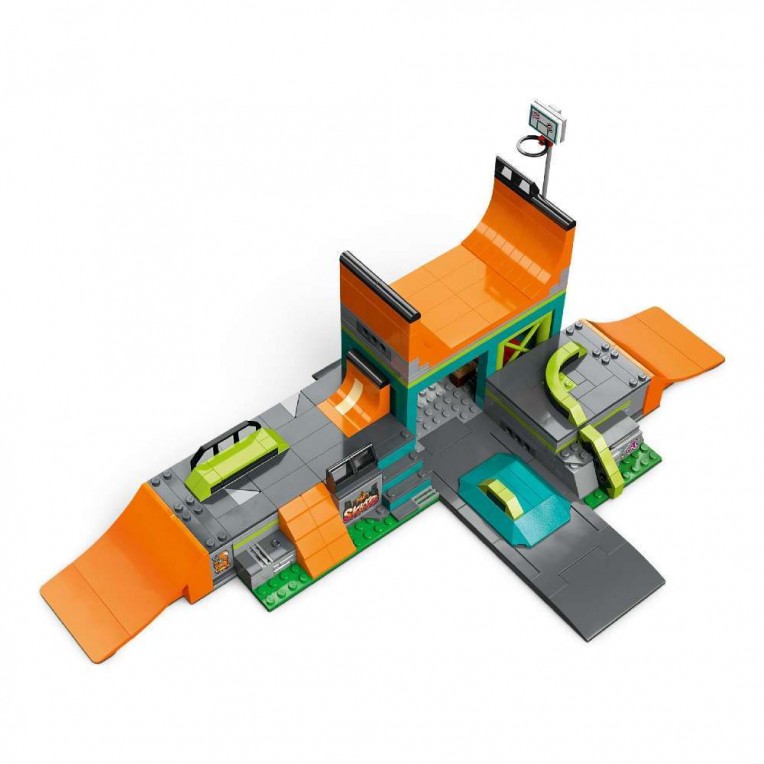 Lego City Street Skate Park Building Toy Set 60364 : Target