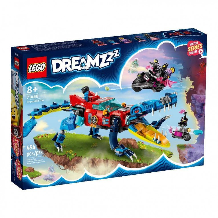 LEGO DREAMZzz Crocodile Car 494pcs...